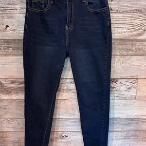 SHEIN Dark Blue Women Jeans